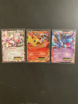 2014-2016 Damaged Pokemon EX Cards With One Promo Card - Image 1
