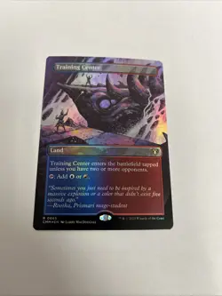 Training Center Borderless Foil Card #0665 MTG LP - Image 1