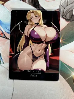 Asia Highschool DxD Goddess Story Waifu Anime Custom Card - Image 1