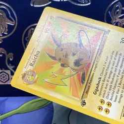 Raichu 29/62 1st Edition Rare Non-Holo Fossil Set Pokemon Card LP - Image 4