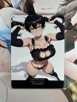 Tamaki Fire Force ?? Goddess Story Waifu Anime Custom Card - Image 1