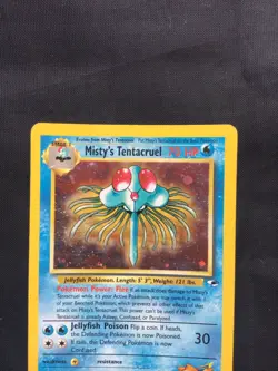 Pokemon Cards: Gym Heroes Rare Holo: Misty's Tentacruel 10/132 - Image 2