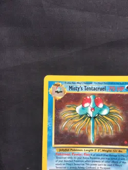 Pokemon Cards: Gym Heroes Rare Holo: Misty's Tentacruel 10/132 - Image 3