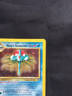 Pokemon Cards: Gym Heroes Rare Holo: Misty's Tentacruel 10/132 - Image 4