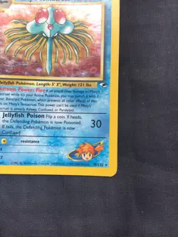 Pokemon Cards: Gym Heroes Rare Holo: Misty's Tentacruel 10/132 - Image 5