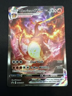 Pokemon TCG Charizard VMAX SWSH261 Black Star Promos Holo Card NM Condition - Image 1