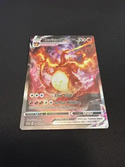 Pokemon TCG Charizard VMAX SWSH261 Black Star Promos Holo Card NM Condition - Image 2