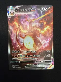 Pokemon TCG Charizard VMAX SWSH261 Black Star Promos Holo Card NM Condition - Image 3