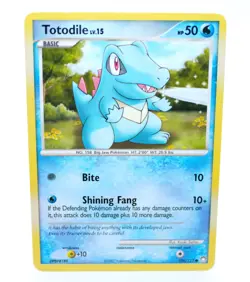 Totodile 106/123 Common Mysterious Treasures 2007 - Pokemon Card TCG (NM) - Image 1