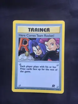 Pokemon Cards: Team Rocket Rare Holo: Here Comes Team Rocket! 15/82 - Image 1