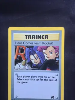 Pokemon Cards: Team Rocket Rare Holo: Here Comes Team Rocket! 15/82 - Image 2