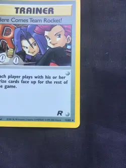Pokemon Cards: Team Rocket Rare Holo: Here Comes Team Rocket! 15/82 - Image 5