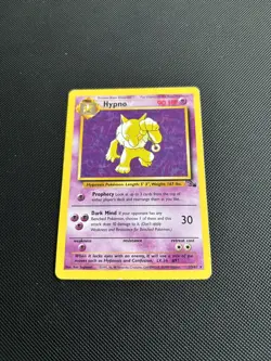 Pokemon Card Fossil Set Non Holo Hypno 23/62 WOTC - Image 2