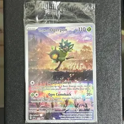 Teal Mask Ogerpon 123 Sv: Scarlet & Violet Promo Cards Holo - Image 1