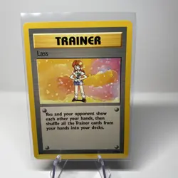 Lass 75/102 Base Set Unlimited Rare 1999 WOTC NEAR MINT Pokemon Card - Image 1