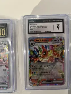 Pokemon Graded Cards CGC And Single Lot Of Random Collectibles - Image 3