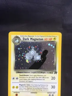 Pokemon Cards: Team Rocket Rare Holo: Dark Magneton 11/82 - Image 2