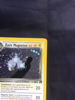 Pokemon Cards: Team Rocket Rare Holo: Dark Magneton 11/82 - Image 4