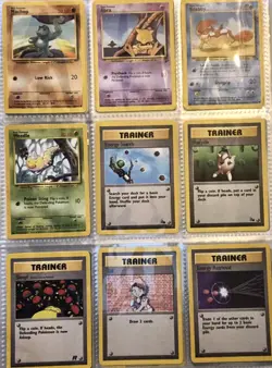 Vintage And Modern Pokemon Card Collection Lot Holos Rares - Image 3