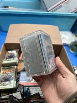 Vintage Bulk Box Full Of Magic The Gathering Cards Decks & More Unseached - Image 5
