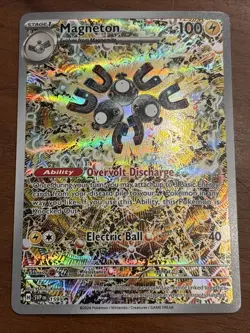 Magneton 159 Sv: Scarlet & Violet Black Star Promo Cards Holo 2024 NM+ - Image 1