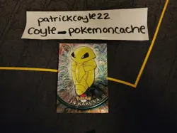 Kakuna #14 Chrome Holo Pokemon Topps Chrome Series 1 Card Slightly Damaged - Image 2