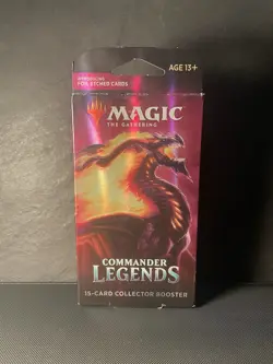 Magic The Gathering Commander Legends 15-Card Collector Booster Pack - Image 1