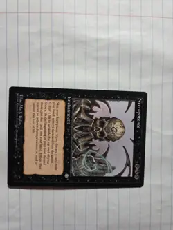 3 card lot Magic The Gathering Ice Age Necropotence, Demonic Consultation And... - Image 2