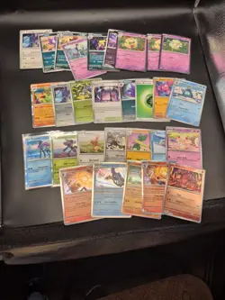 Pokemon Bulk Holo/Rare/Promo/CM/UCM Lot Of 247 Cards New Releases - Image 1