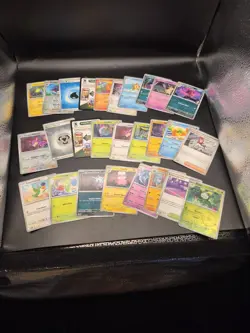 Pokemon Bulk Holo/Rare/Promo/CM/UCM Lot Of 247 Cards New Releases - Image 3