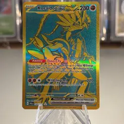 Pokemon TCG Koraidon EX Paldean Fates Holo Hyper Rare Card 245/091 NM/M - Image 1
