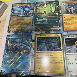 Pokemon Prismatic Paldea Evolved Surging Sparks Stamped Promo 8 Card Lot All NM - Image 3