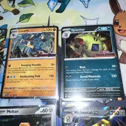 Pokemon Prismatic Paldea Evolved Surging Sparks Stamped Promo 8 Card Lot All NM - Image 4