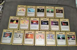 1999 NM Vintage Pokemon Trainer Cards - 18 Total - Great Condition No Duplicates - Image 2