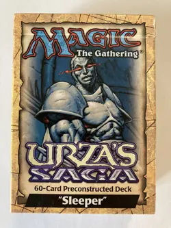 Magic The Gathering MTG URZA’S SAGA “SLEEPER” 60 Card Pre-Con Deck Unsealed - Image 1