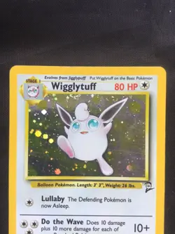 Pokemon Cards: Base Set 2 Rare Holo: Wiiglytuff 19/130 - Image 2