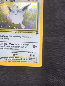 Pokemon Cards: Base Set 2 Rare Holo: Wiiglytuff 19/130 - Image 5