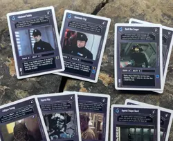 Vintage Star Wars CCG Dark Side Character Card Lot. - Image 2