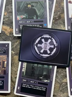 Vintage Star Wars CCG Dark Side Character Card Lot. - Image 5