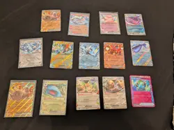 Pokemon Double Rare Lot (14 Cards)!! Venusaur Ex, Reshiram Ex, Regirock Ex - Image 1
