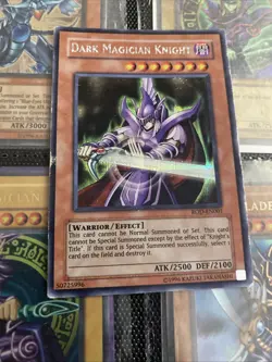 Dark Magician Knight Secret Rare Holo ROD-EN001 Yu-Gi-Oh Card TCG Played - Image 1