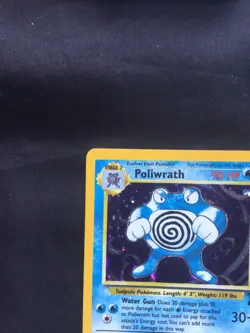 Pokemon Cards: Base Set 2 Rare Holo: Poliwrath 15/130 - Image 3