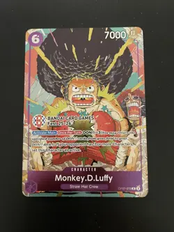 Monkey D Luffy BANDAI Card Games Fest 25-26 Promo One Piece Card [ENGLISH] - Image 1