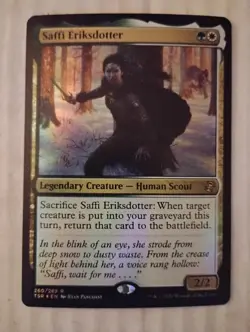 Mtg TIME SPIRAL REMASTERED foil rare SAFFI ERIKSDOTTER unplayed NM - Image 1