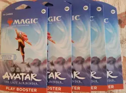 5- Magic the Gathering Avatar: The Last Air Bender Play Boosters mtg - Image 1