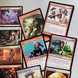 Whole COMMANDER Magic Deck MTG - **GIANTS** Red White Angel General Beginner Fun - Image 4