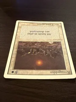Magic the Gathering MTG Unlimited Armageddon Regular Rare LP - Image 4