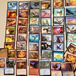 Whole COMMANDER Magic Deck MTG - Niv-Mizzet the Firemind DRAGONS Tribal DRAKE's - Image 3