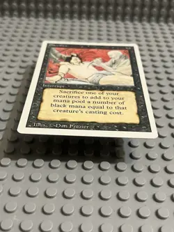 Magic the Gathering | Revised Edition | Sacrifice | #126 | MP | - Image 3