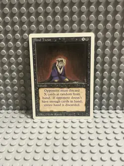 Magic the Gathering | Revised Edition | MInd Twist | #117 | LP | - Image 1